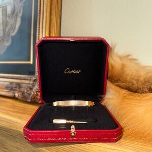 ROSE GOLD CARTIER LOVE BRACELET